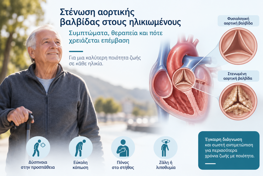 Στένωση Αορτικής Βαλβίδας Στους Ηλικιωμένους